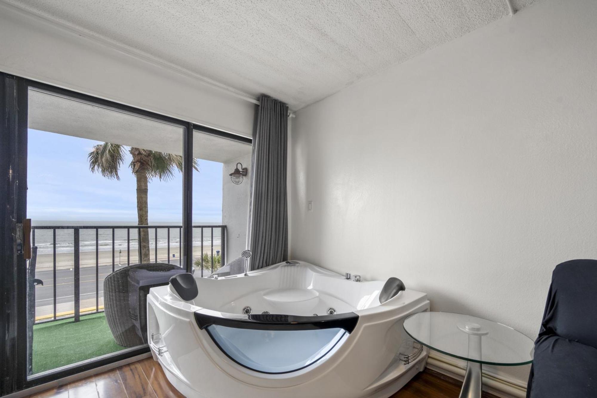 Bello Condominio Con Vista Al Mar, Jacuzzi Interno Galveston Exterior foto